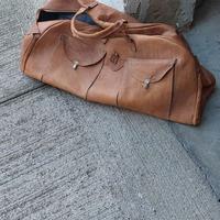 Borsa pelle cammello anni 70