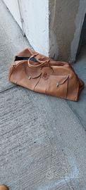 Borsa pelle cammello anni 70