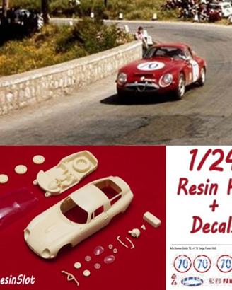 Targa Florio '65 AR Giulia TZ body kit resina 1/24