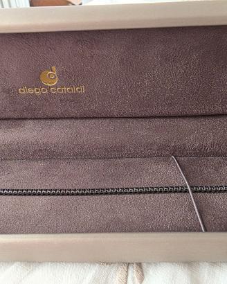 Bracciale Tennis in oro 18k e diamanti certificati