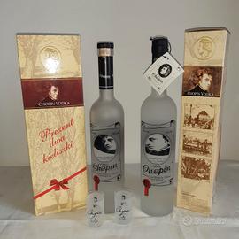 2 bottiglie Vodka polacca Chopin