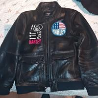 Giacca Harley Davidson Vintage Taglia M Vera Pelle
