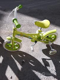 Bicicletta con rotelle per bambini