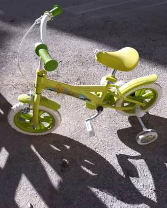 Bicicletta con rotelle per bambini