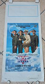 Locandina Cinema Originale Hot Shots 1991 70x33 cm