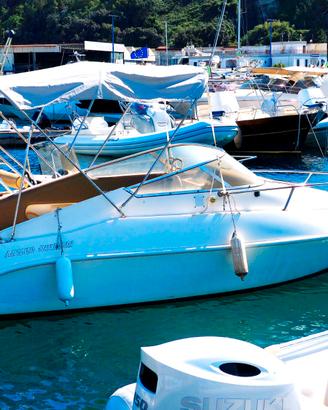 Barca a motore semicabinato Angelo Molinari