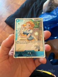 Carta one piece nami