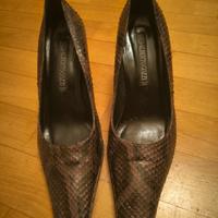 scarpe décolleté da donna design pitone