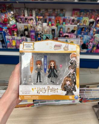 Harry Potter Magical Minis Set Ron e Ginny Weasley