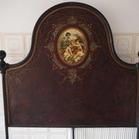 Letto vintage stile Liberty primi 1900