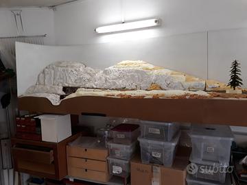 DIORAMA FERROVIARIO AMERICANO SCALA HOn3