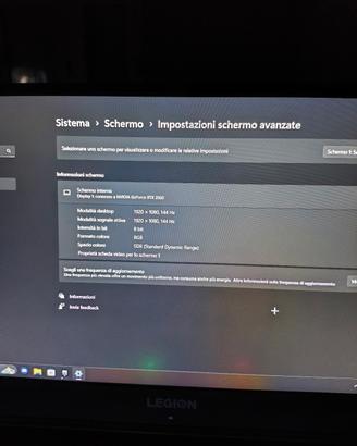 Lenovo Legion Rtx 2060 144hz