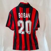 Maglietta Milan ufficiale Boban autografata