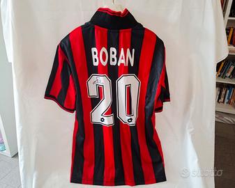 Maglietta Milan ufficiale Boban autografata