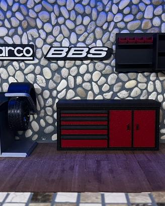 Set diorama 1:18