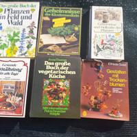 Libri in tedesco naturopatia e cucina vegetariana