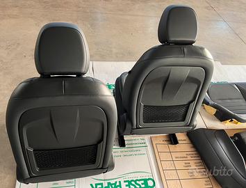 Sedili elettrici Giulia misto pelle