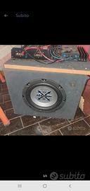 Subwoofer + 2 amplificatore
