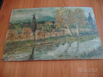 PAESAGGIO CON FIUME