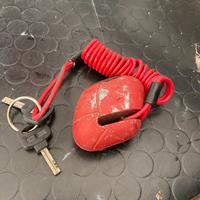 Bloccadisco antifurto moto