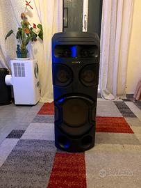 sony mhc v71d party speaker bluetooth con luci