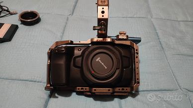 telecamera black magic 4k pocket