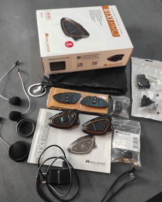 Kit interfono Midland Twin Pack  BTX1 PRO 