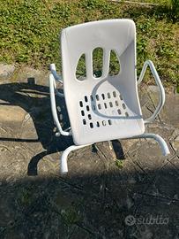 Sedia girevole x vasca da bagno