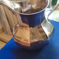 caraffa vintage placcata argento 