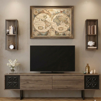 Mobile tv con mensole