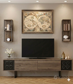 Mobile tv con mensole