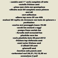 PEZZI VARI AM6/DERBI/SCOOTER A BASSO PREZZO