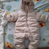 tutine pesante 0/1 mese e tuta 3 mesi