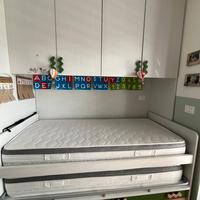 Letto doppio estraibile mondo camerette