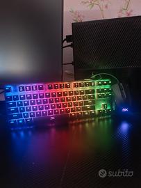 TASTIERA E MOUSE HYPERX/ritiro mano