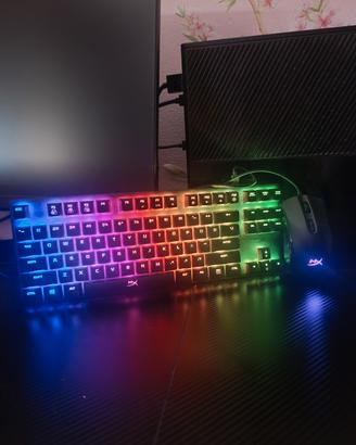 TASTIERA E MOUSE HYPERX/ritiro mano