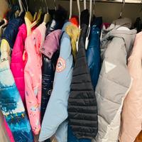 Giacche bimba 6-8 anni, pulite e ben conservate