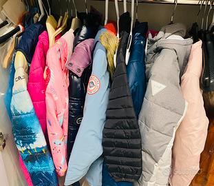 Giacche bimba 6-8 anni, pulite e ben conservate