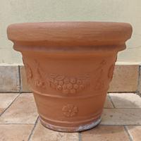Vaso grande in plastica