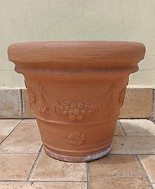 Vaso grande in plastica