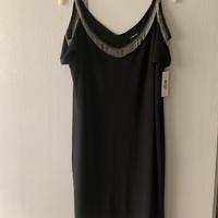 Abito nero elegante Cartise taglia 46 nuovo