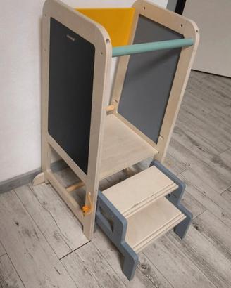 Torre Montessori in legno 