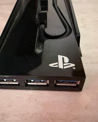 Stand verticale + hub 3 usb PS4 Sony
