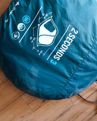 Quecha tenda campeggio 2 second blu
