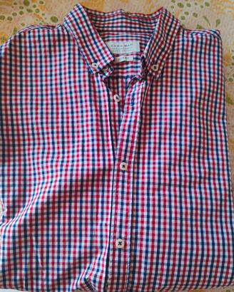 Camicia Zara Man Slim Fit a quadri M

