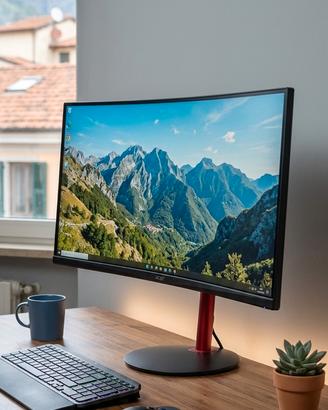 Monitor Gaming Curvo Acer Nitro 34" WQHD XZ342CUP