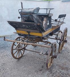 Carrozze d'epoca da restaurare 