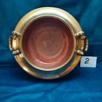 Braciere in rame e ottone anni '50