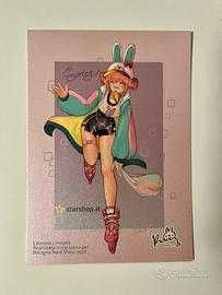 Cartolina Skater Bunny limited edition