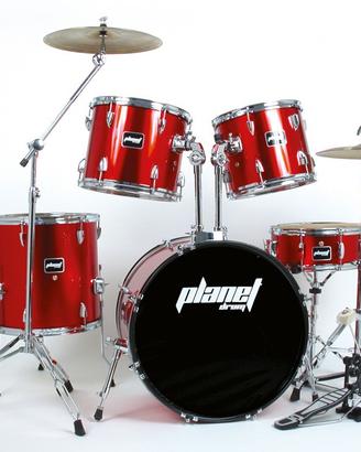 Batteria acustica Planet Drums completa